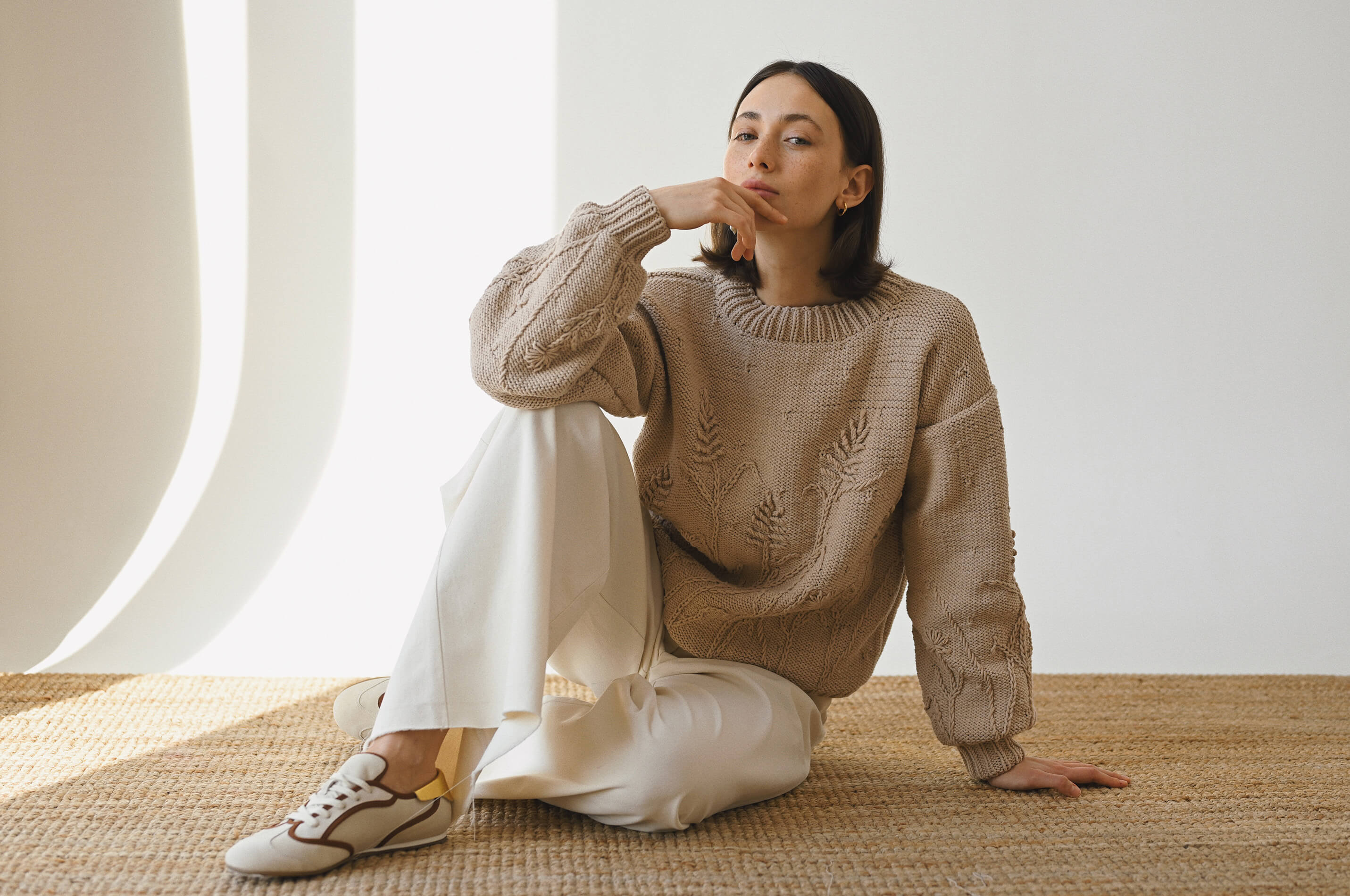 A girl posing for a photo