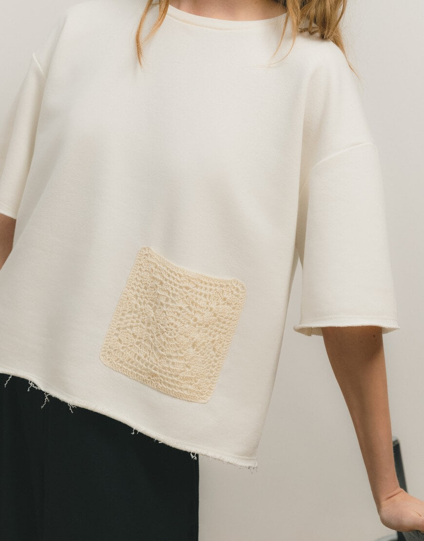 Simple white t-shirt