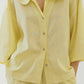 Yellow linen shirt