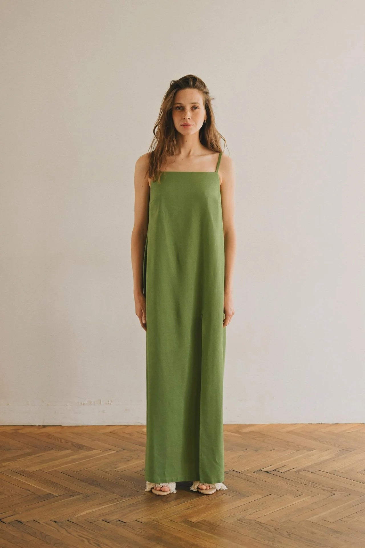 Dress Feelings Maxi Green