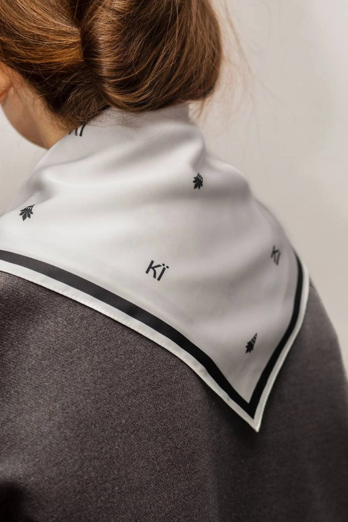 My Kyiv. Neck Scarf White