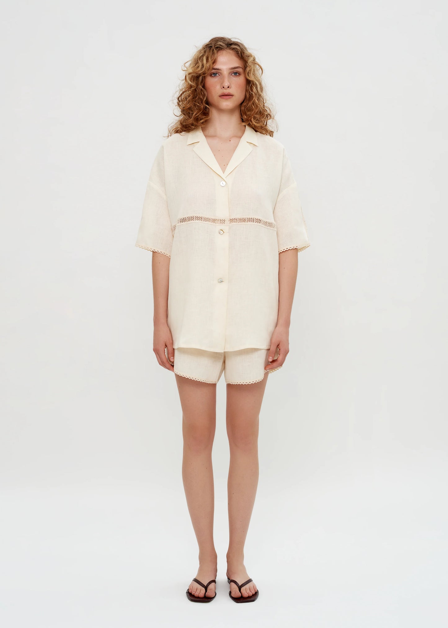 Milk Linen Shirt